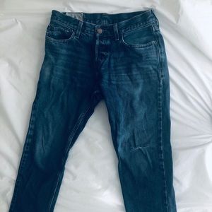 🍄 Men’s Hollister Ripped Skinny Jeans Size 31x30